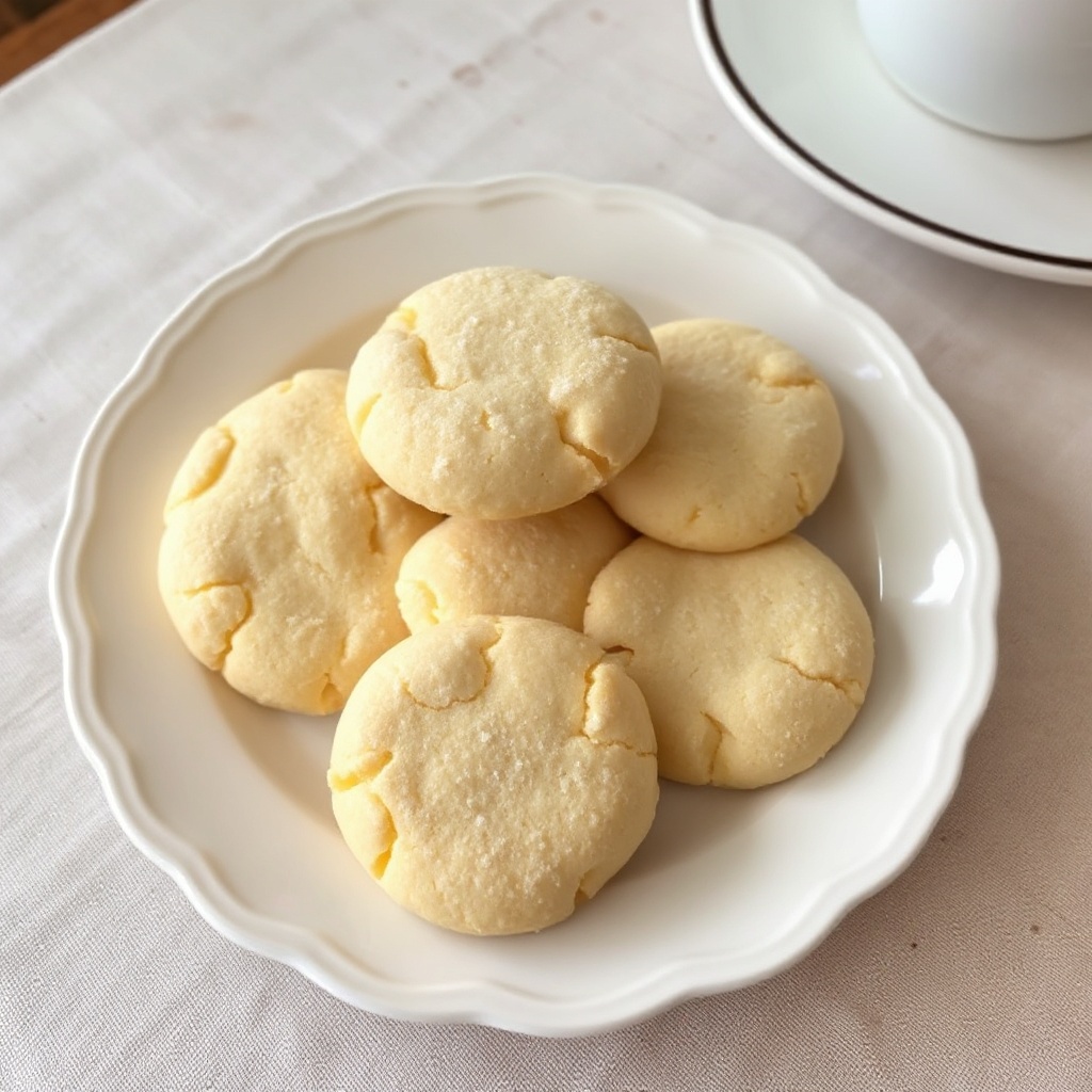 Vanilla Sugar Tea Cookies