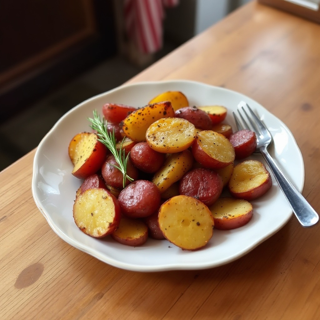 Herb-Infused Crispy Red Potatoes