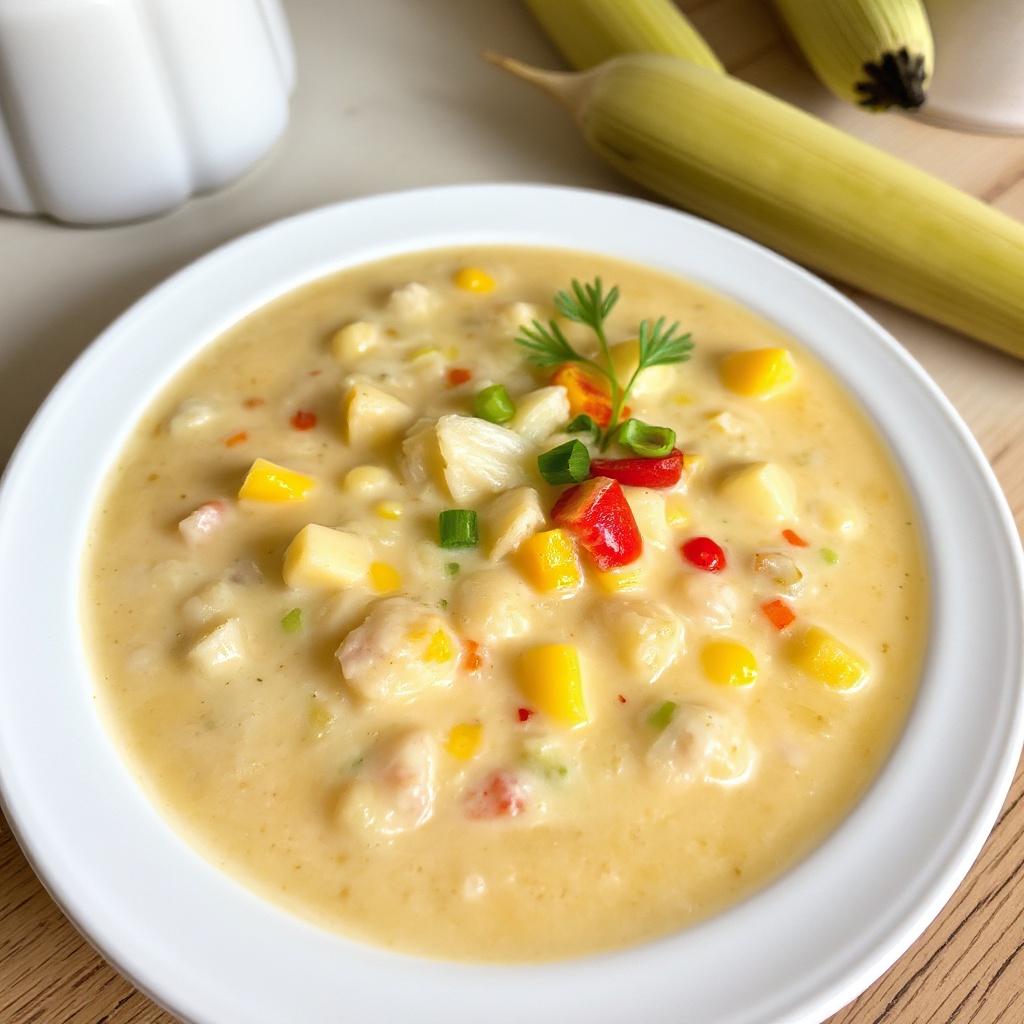 Zuppa di Mais Cremosa del Giardino