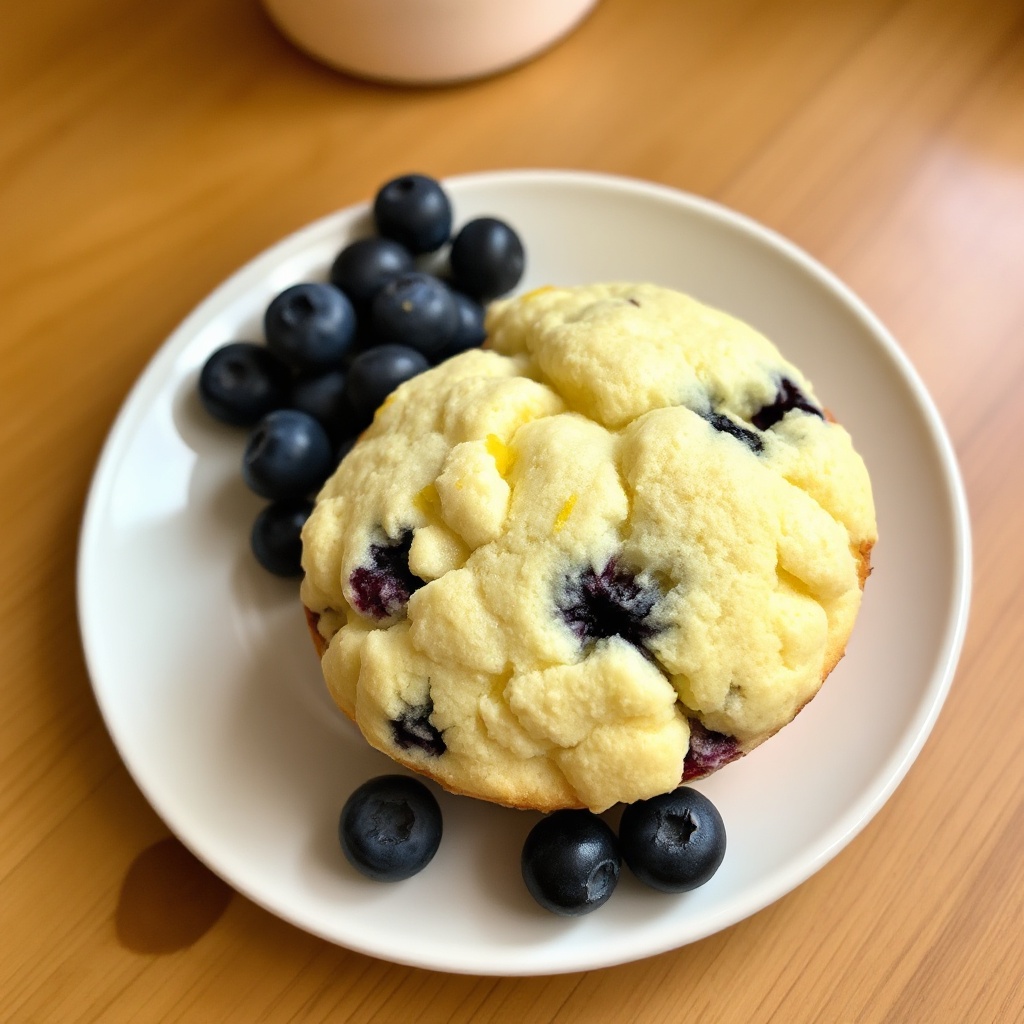 Fluffige Heidelbeer Delight Muffins