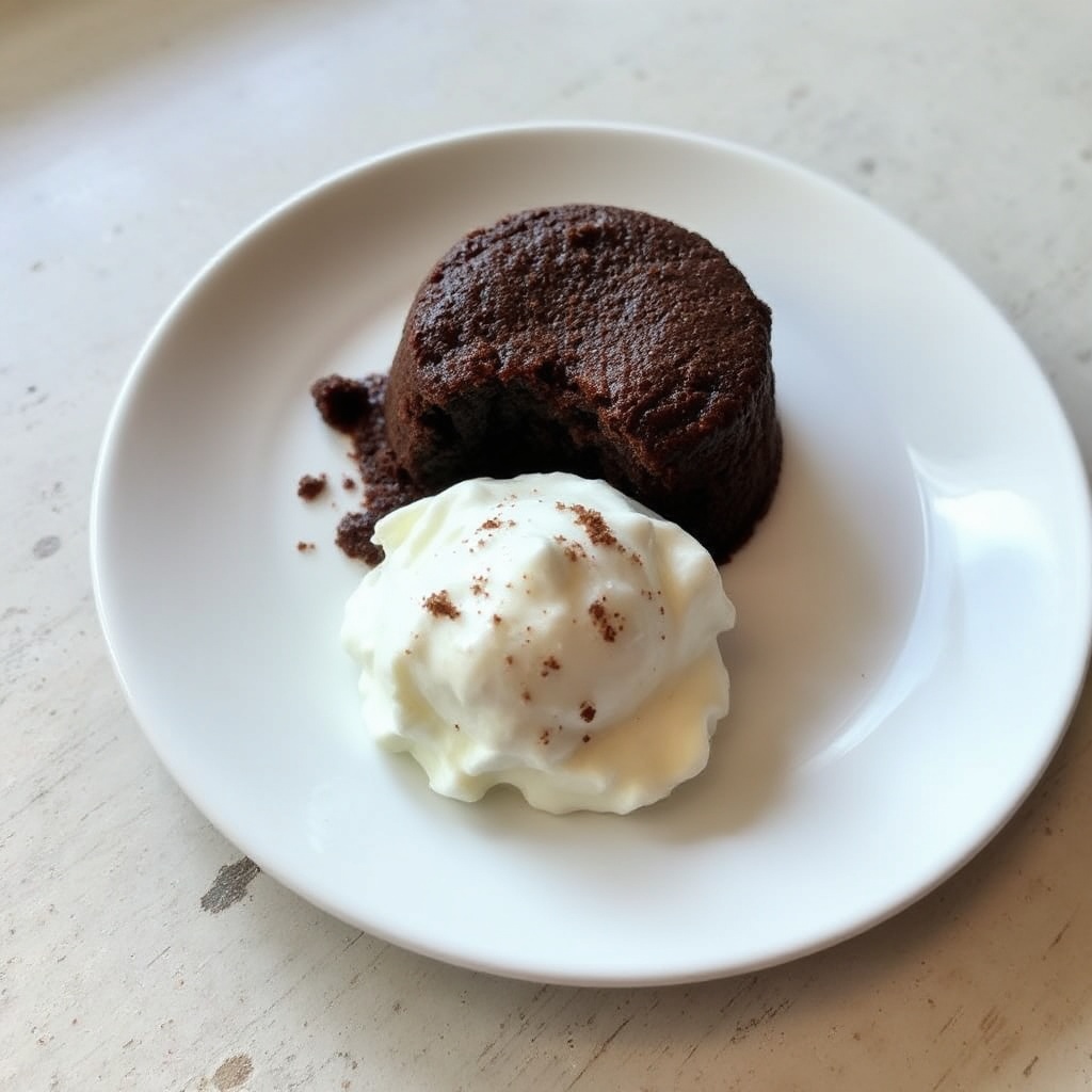 Dekadenter Veganer Schokoladen-Lava-Kuchen (Slow Cooker)