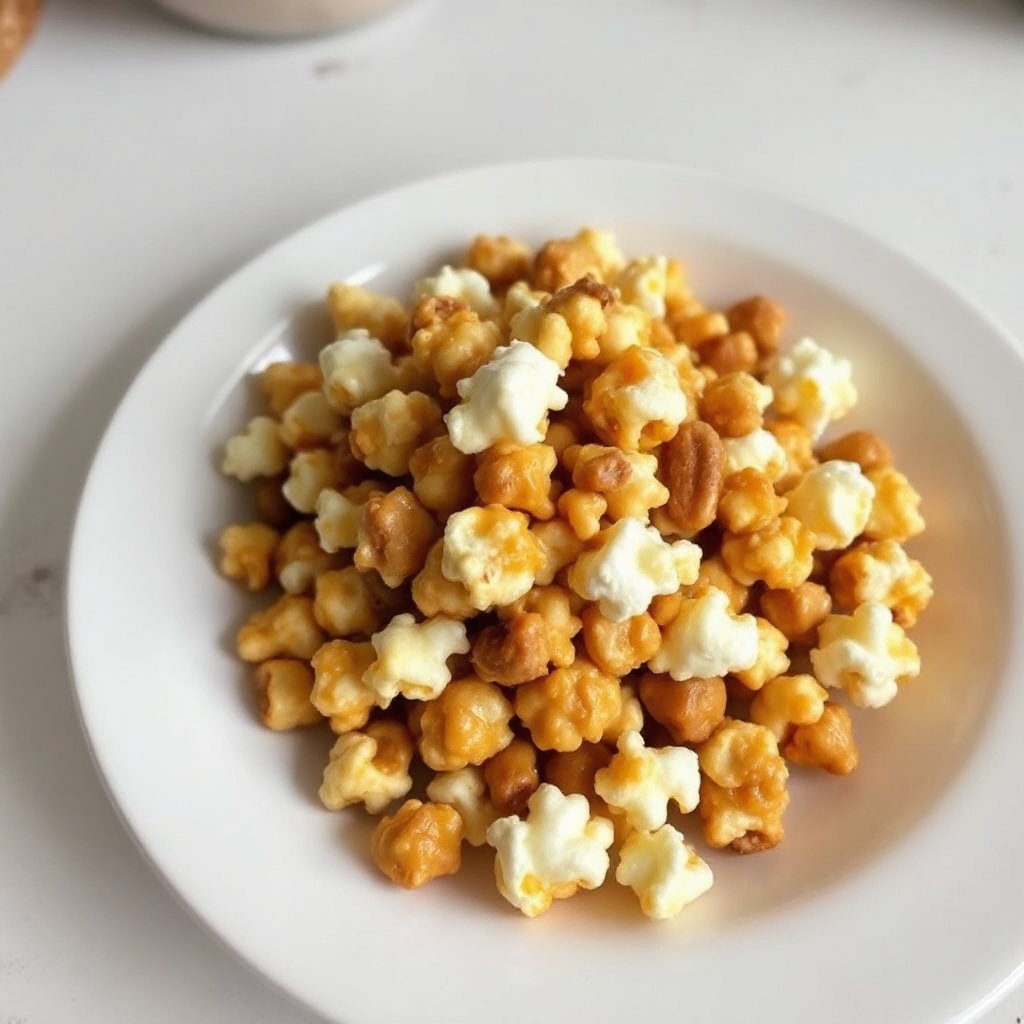 Karamell-Nuss-Popcorn-Genuss
