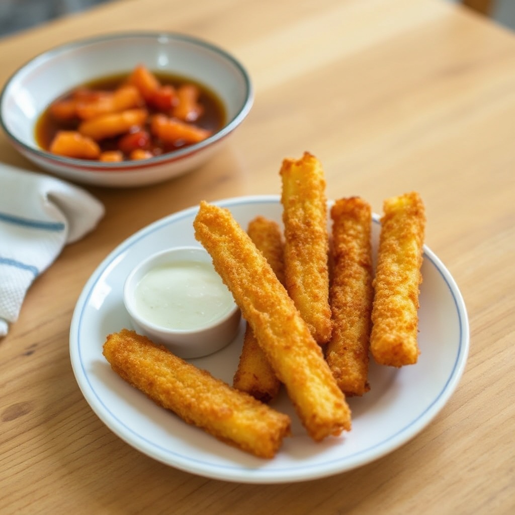 Bastoncini di Patate Doppio Fritti Croccanti