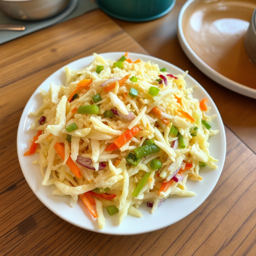 Cremiger, würziger Krautsalat