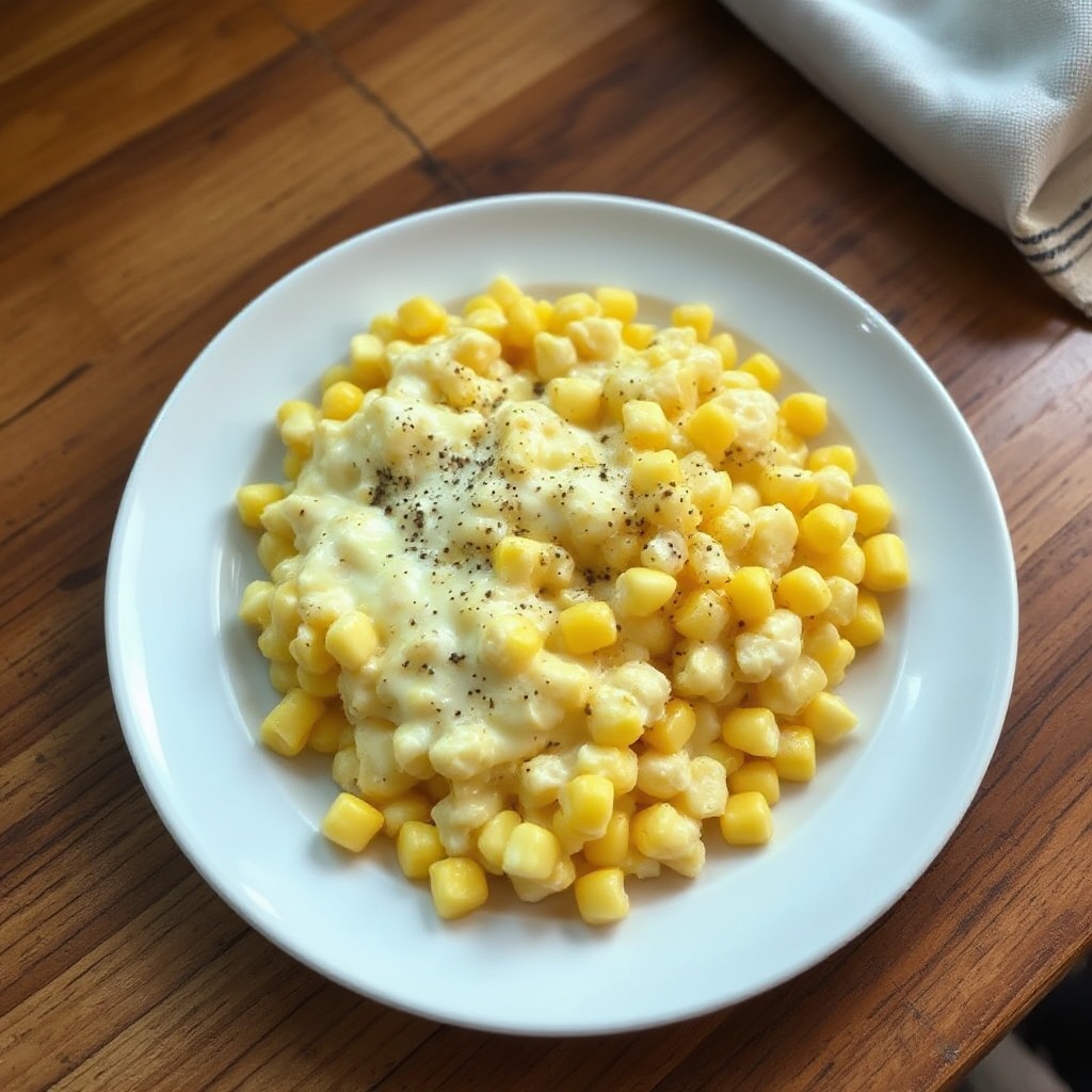 Creamy Parmesan Corn Skillet