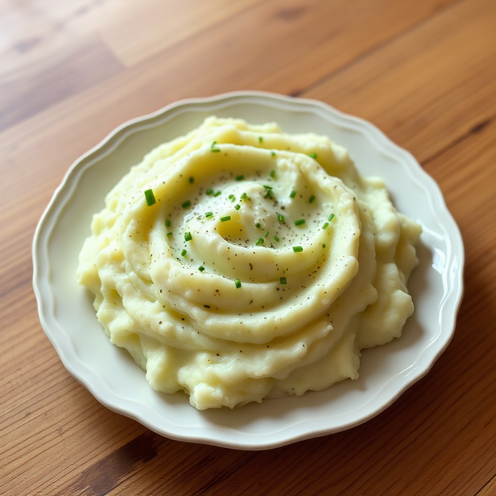 Cremige Schnittlauch-Kartoffelpüree