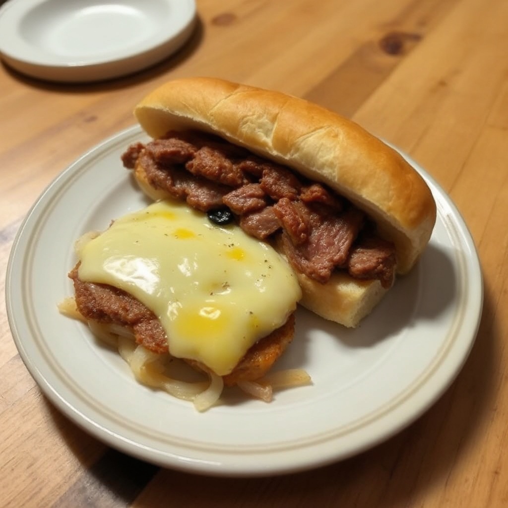 Ultimate Philly Cheese Steak Sandwich