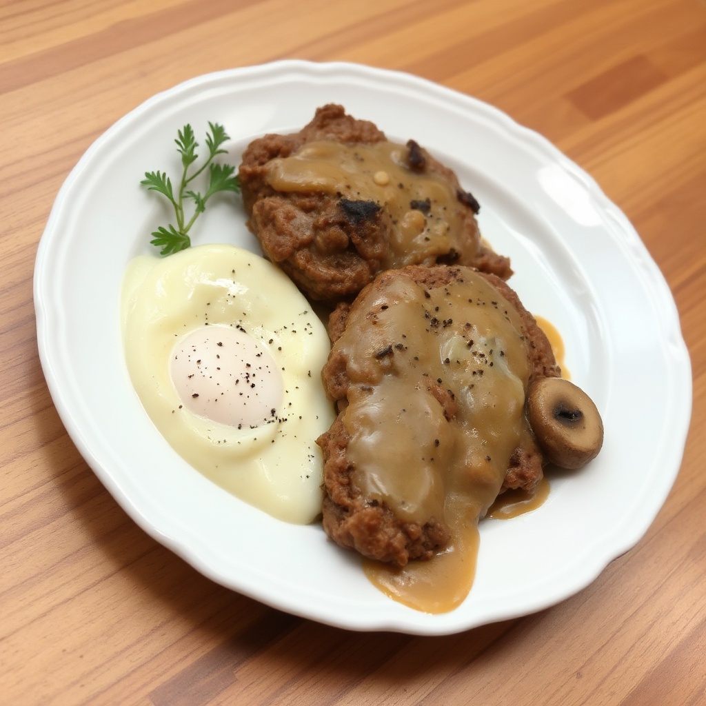 Salisbury Steak Casalingo Salato
