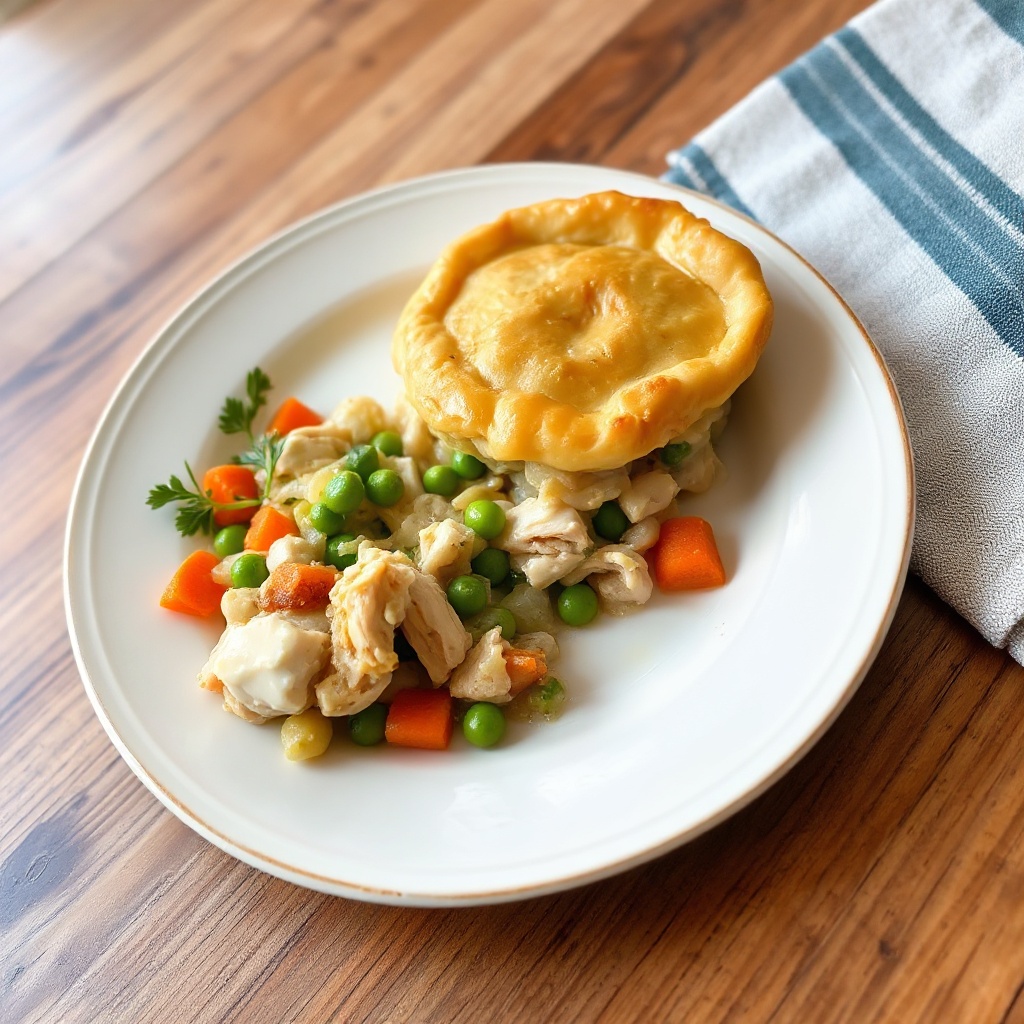 Savory Chicken and Vegetable Pot Pie