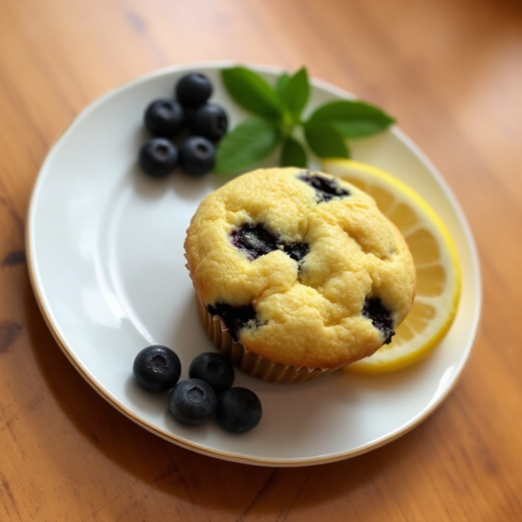 Lemon Blueberry Delight Muffins