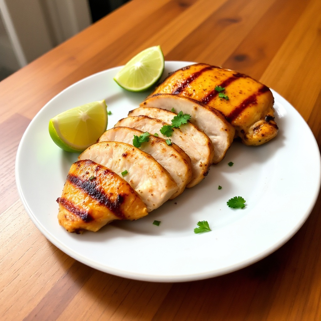 Würziges Honig-Limetten-Grillhähnchen