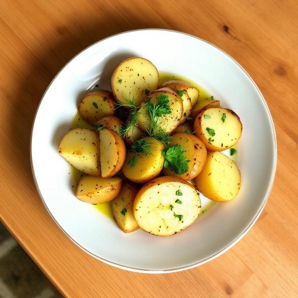 Patate Arrosto Aromatizzate alle Erbe
