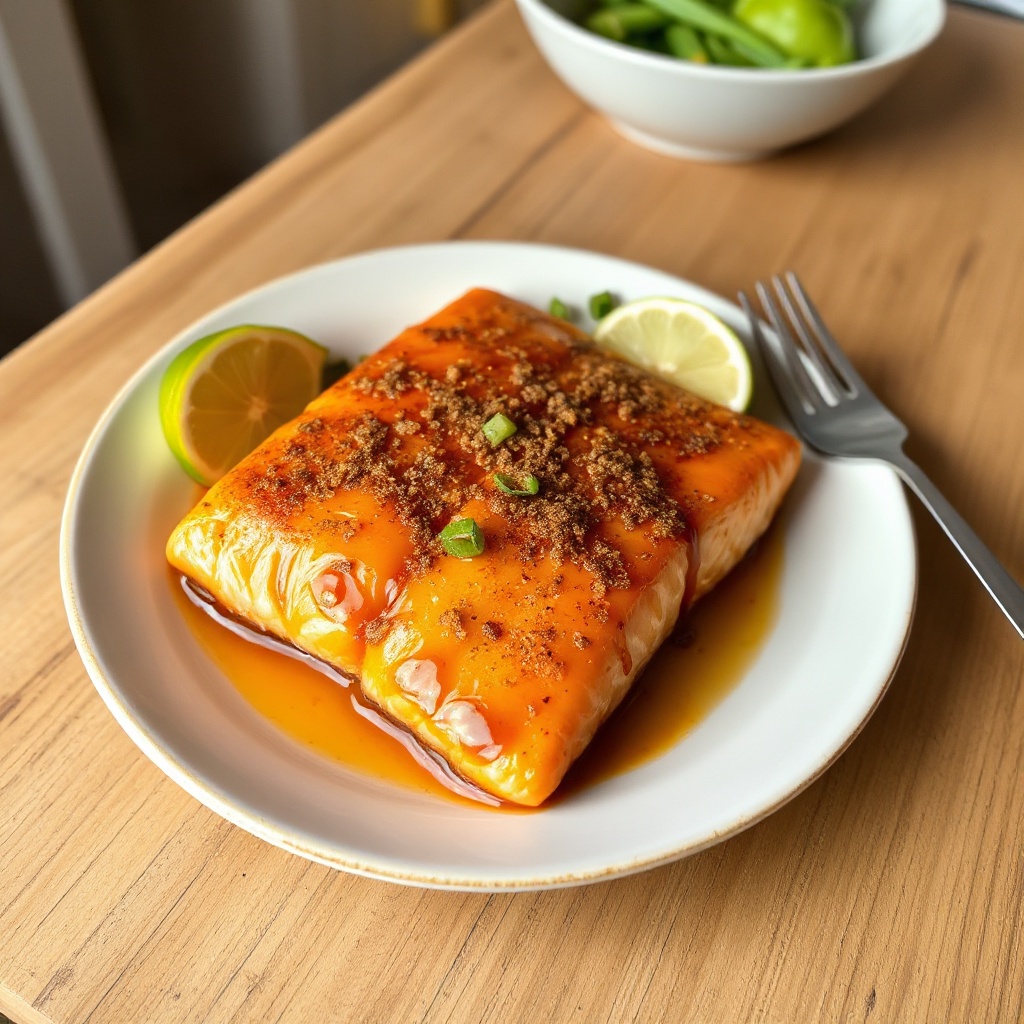 Honey Lime Glazed Salmon