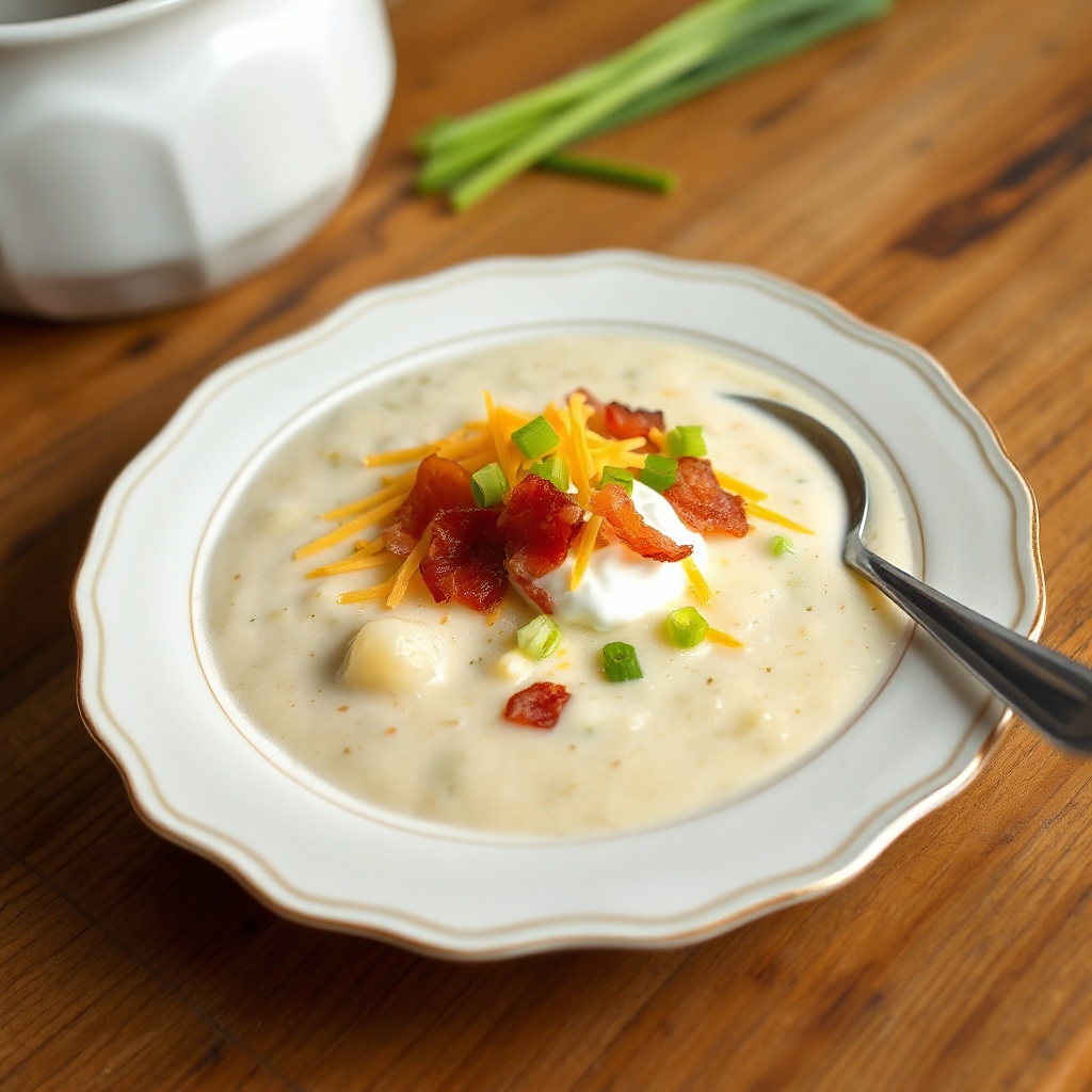 Cremige Loaded Potato Soup