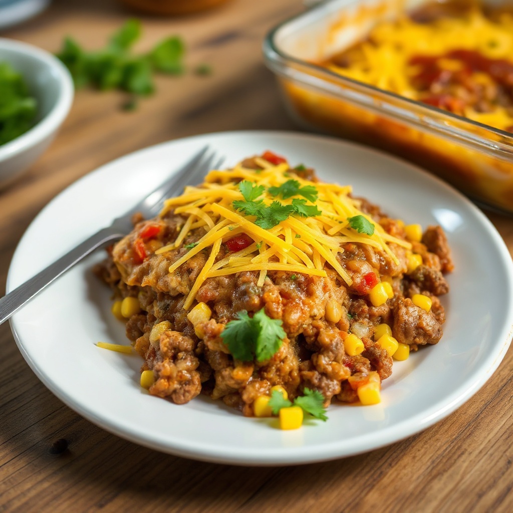 Casseruola di Tamale di Manzo Speziato