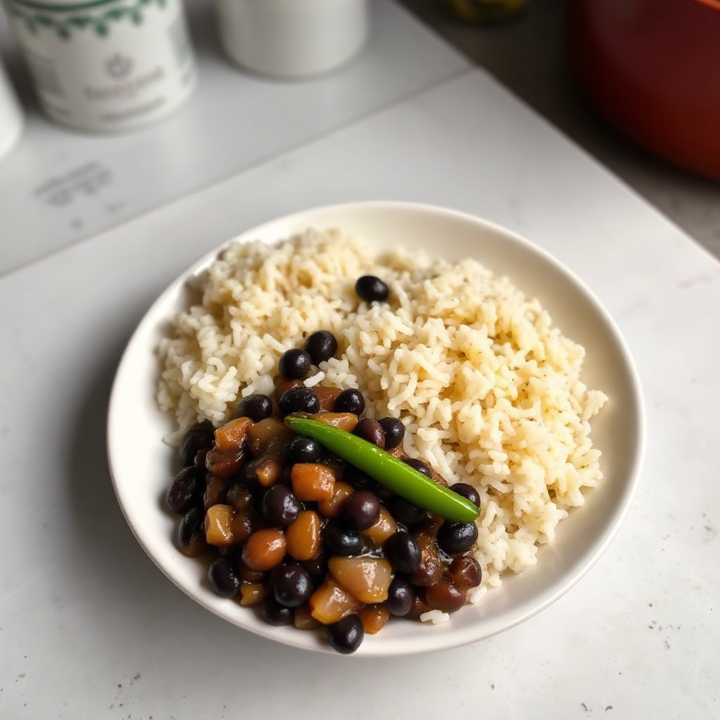 Savory Black Beans and Rice Delight