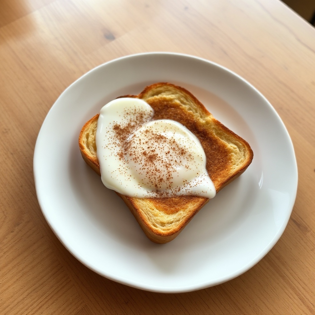 Vanilla Cinnamon Egg-White Toast