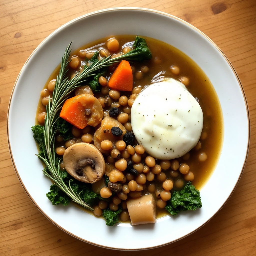 Hearty Mushroom and Lentil Stew