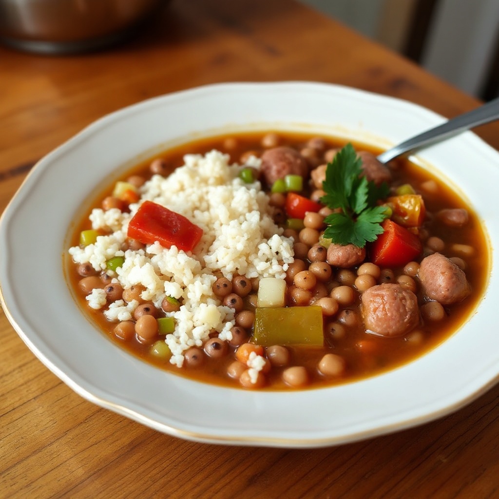 Southern Black-Eyed Pea Soup