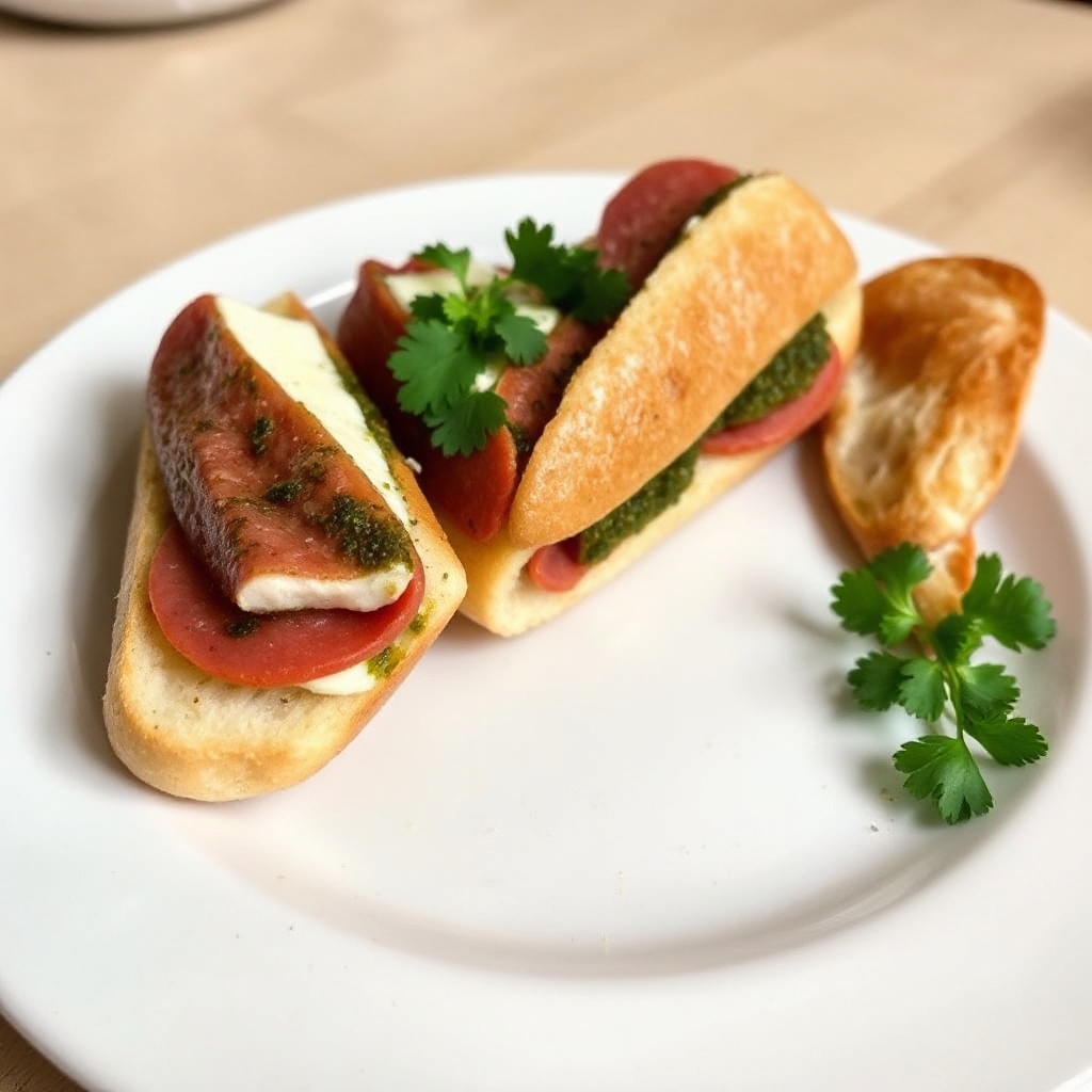 Baguette Ripiene di Salame