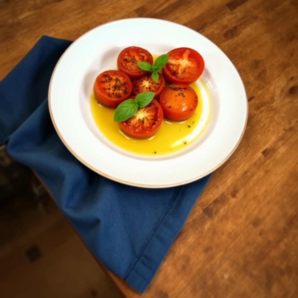 Roasted Herb-Infused Tomatoes