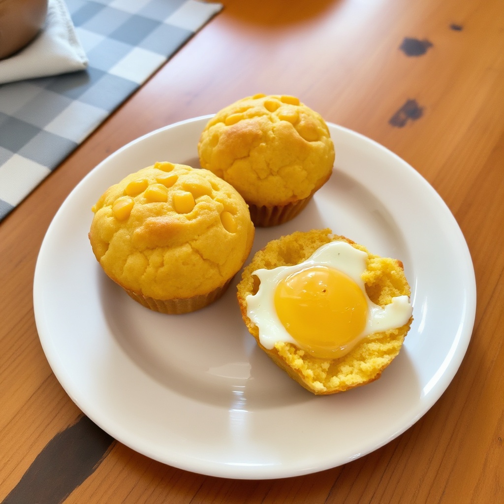 Muffin di Mais al Miele