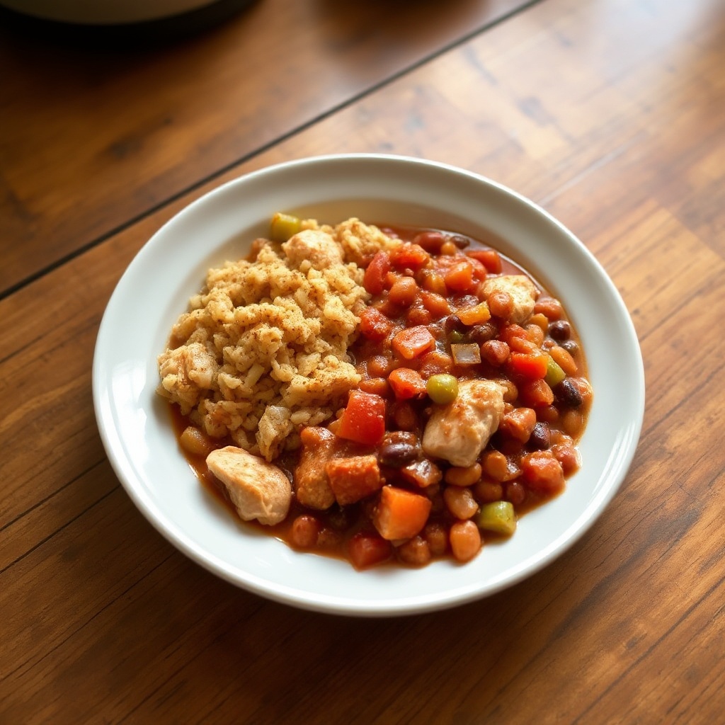 Chili di Pollo in Pentola Lenta
