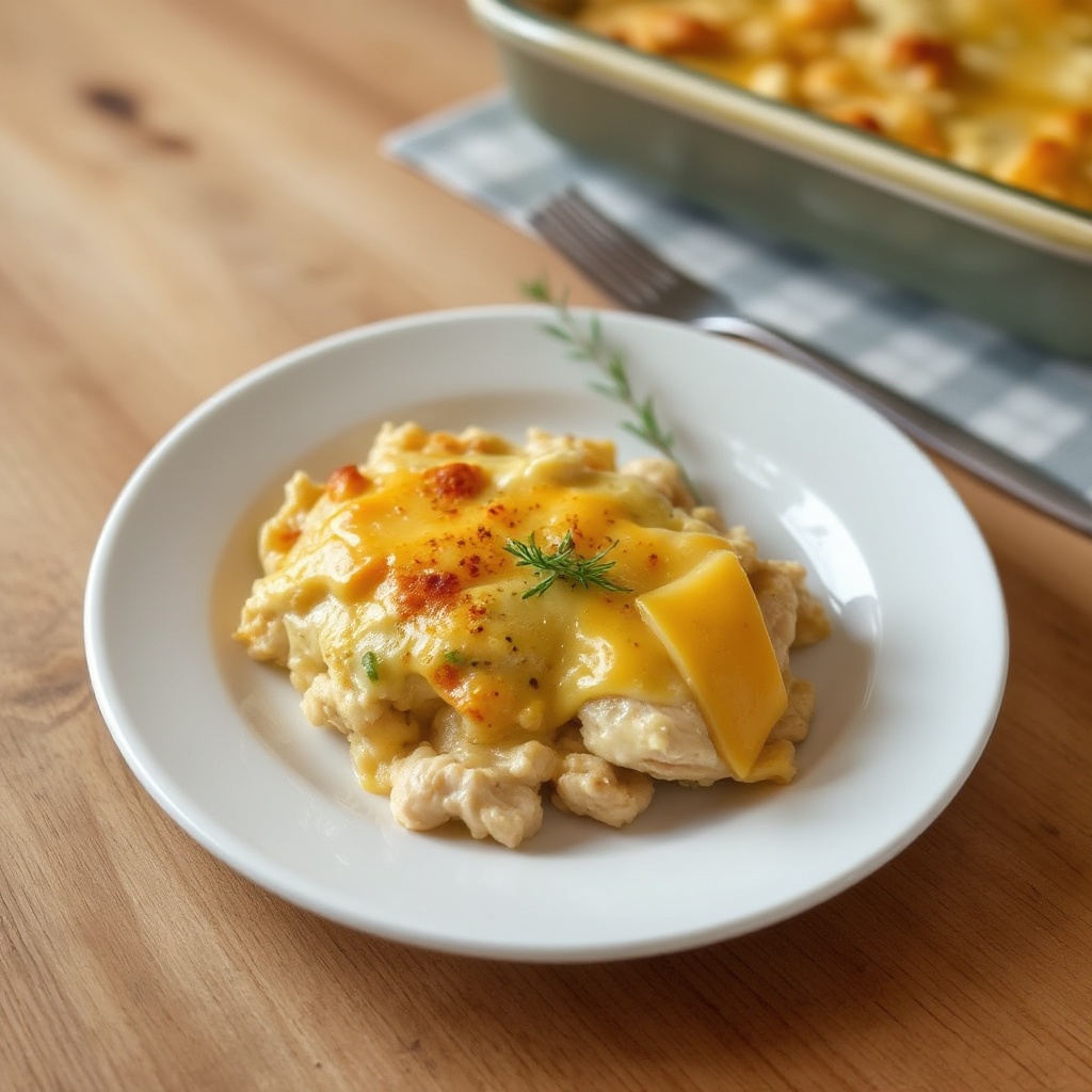 Sformato di Pollo e Formaggio