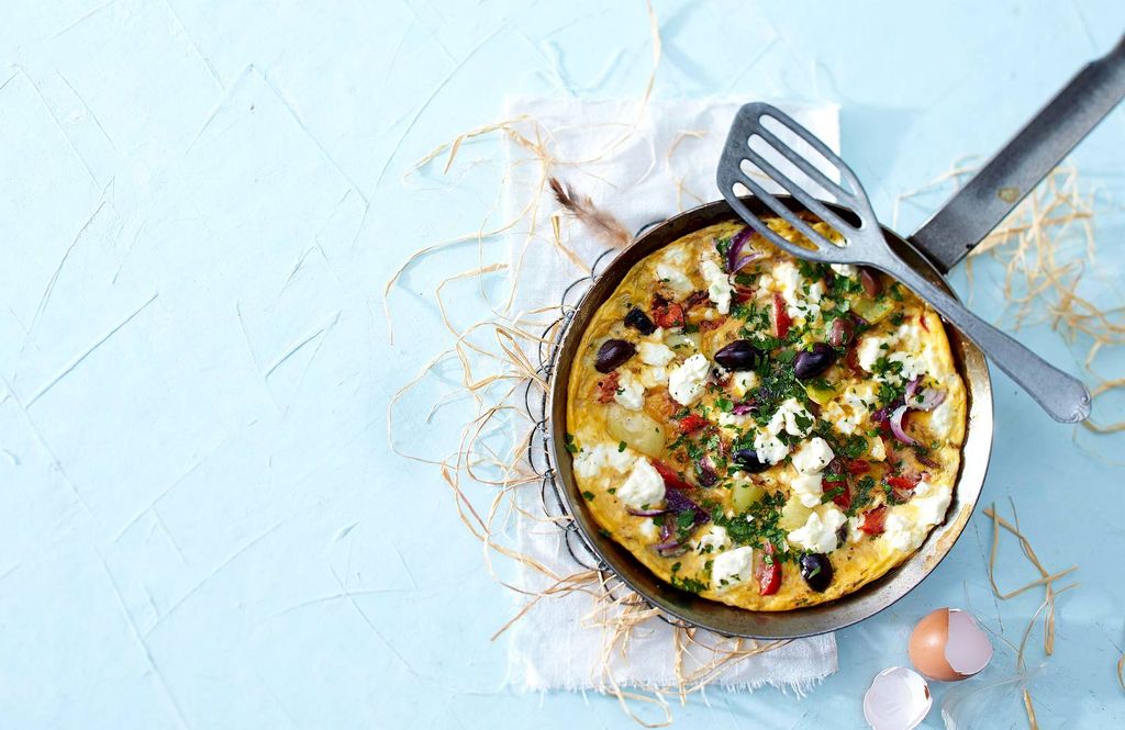 Greek Salad Omelette