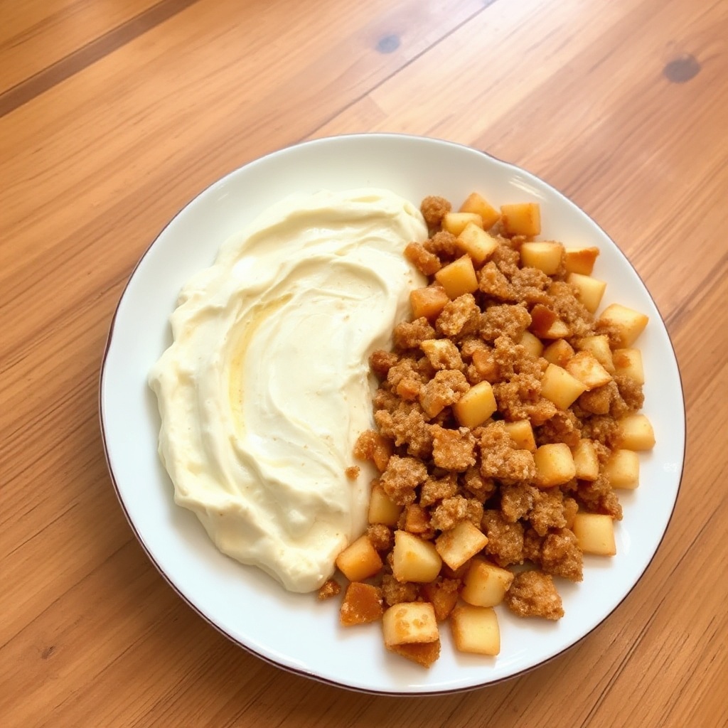 Cremiger Toffee-Apfel-Dip