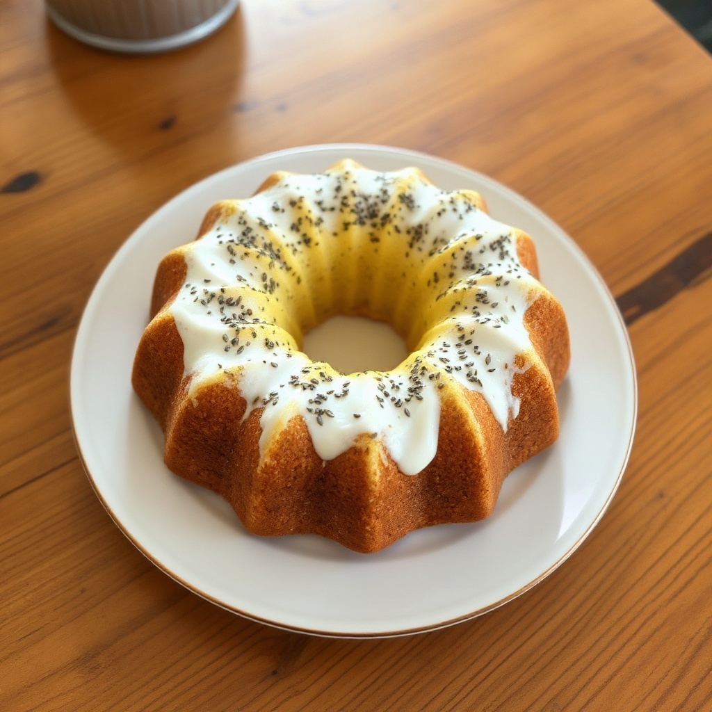 Lemon Poppy Seed Bundt Cake