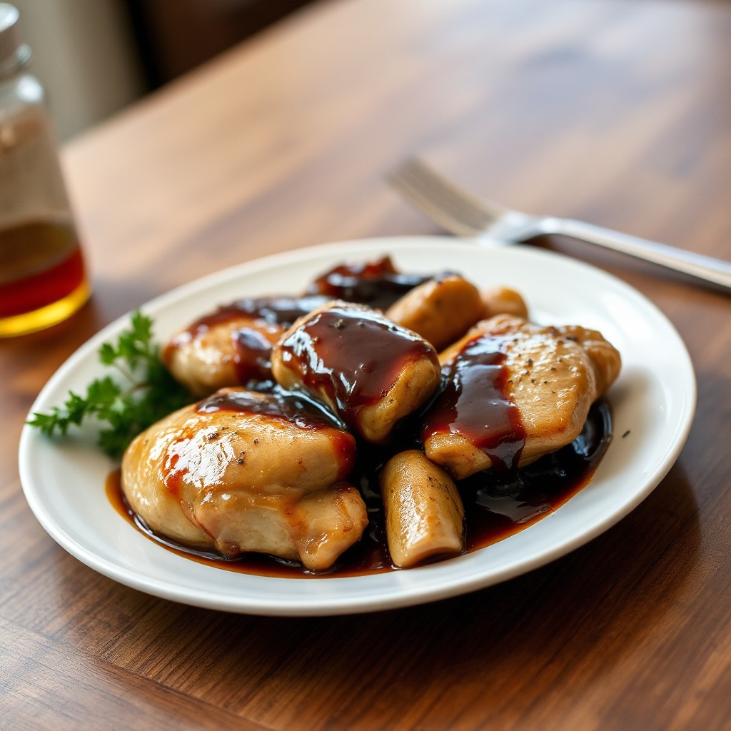 Pollo Glassato al Miele e Balsamico