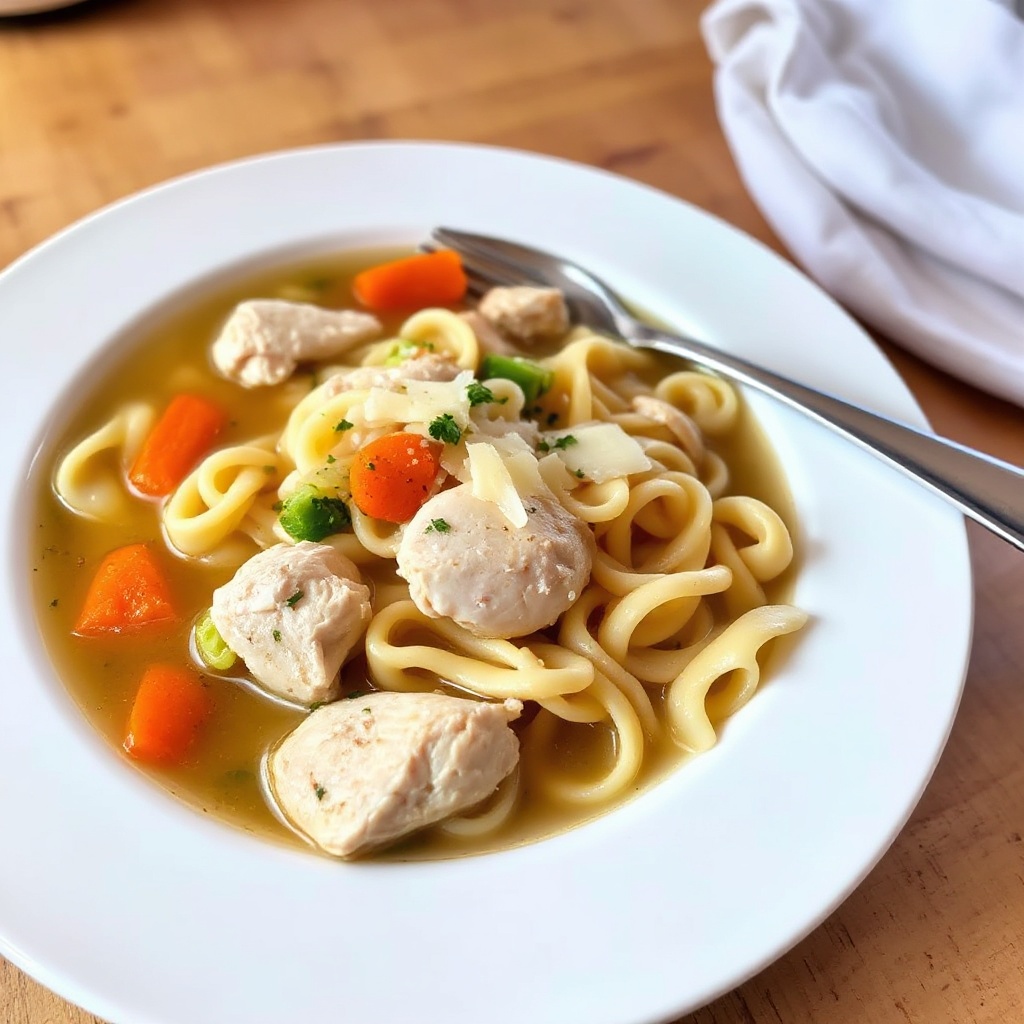 Quick and Comforting Chicken Noodle Soup