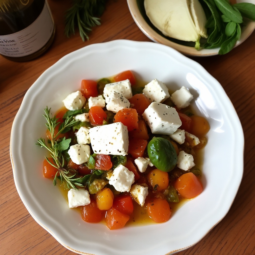 Mediterranean Feta Vinaigrette