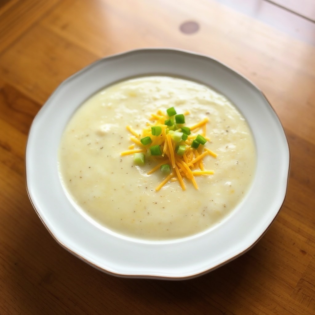 Herzhafter Cremiger Kartoffelsuppe