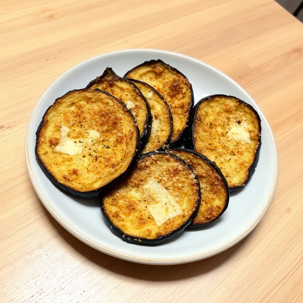 Fette di Melanzana Croccanti al Forno