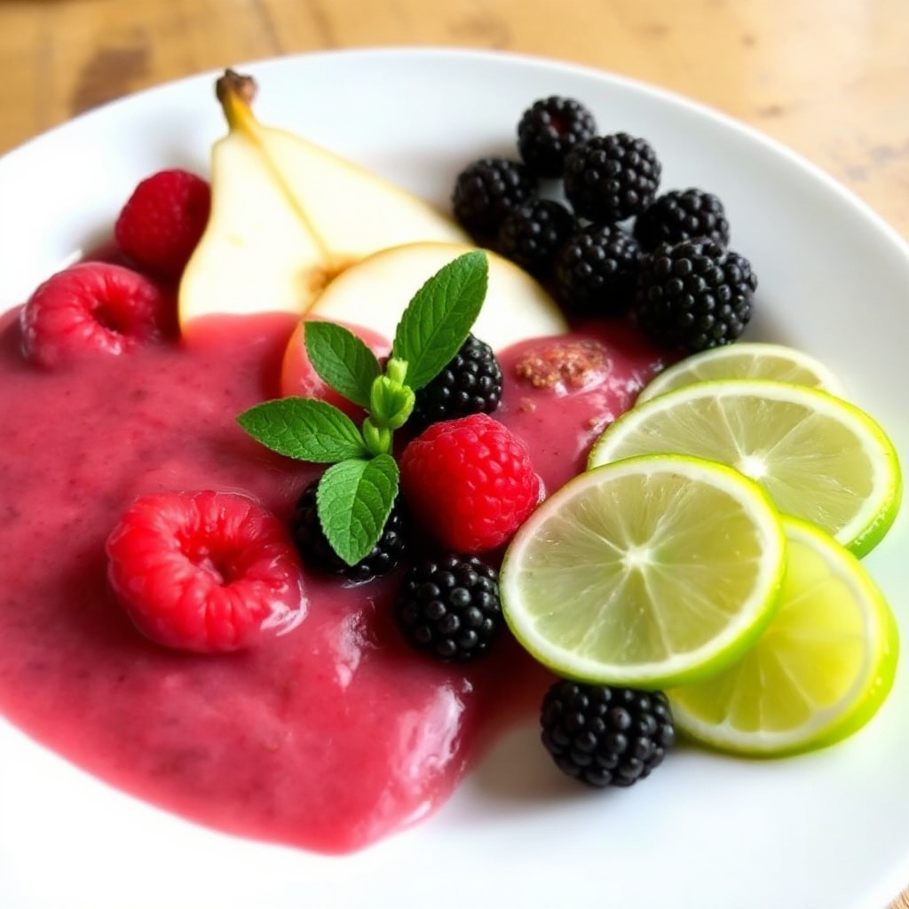 Frullato di Bacche e Pera