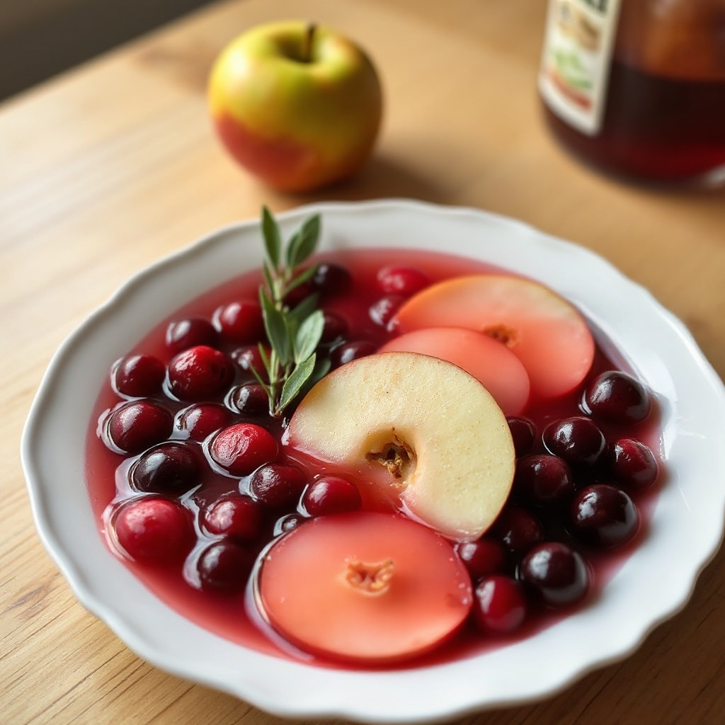 Festive Apple-Cranberry Punch
