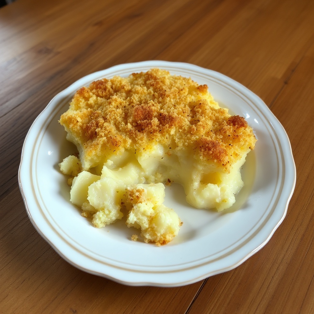 Golden Crusted Potato Gratin