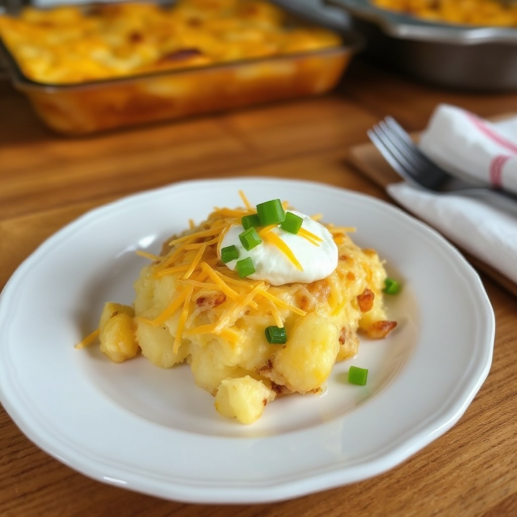 Käse Kartoffel Auflauf