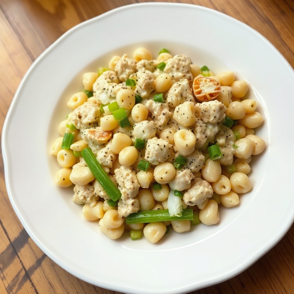 Insalata di Maccheroni con Tonno Cremosa