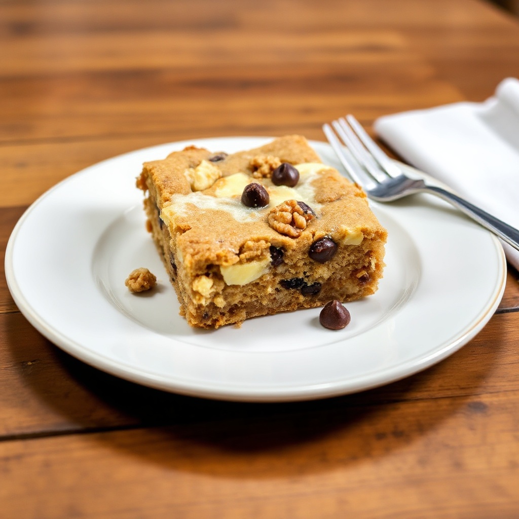 Blondies di Noci Chewy
