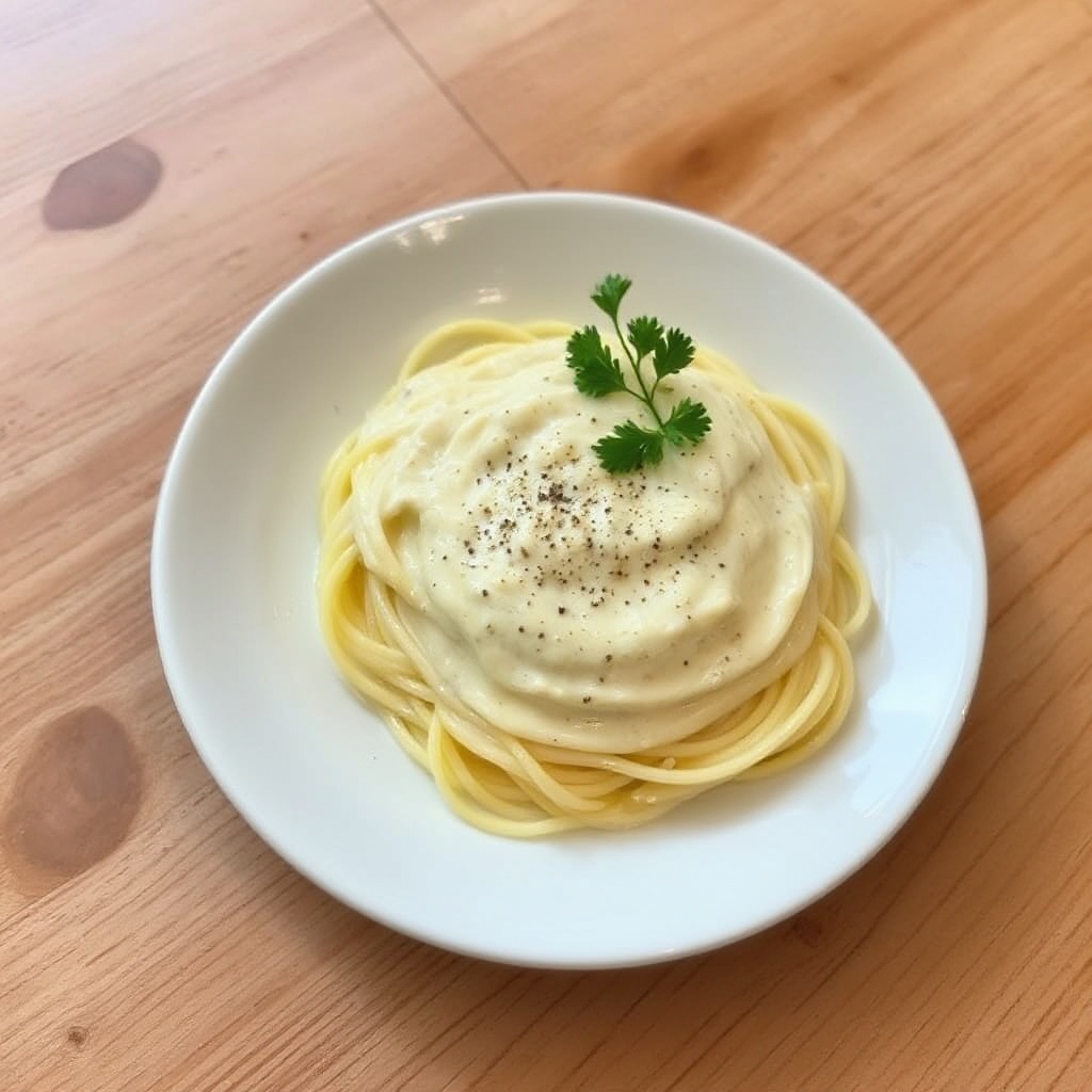 Cremige Knoblauch-Parmesan-Sauce