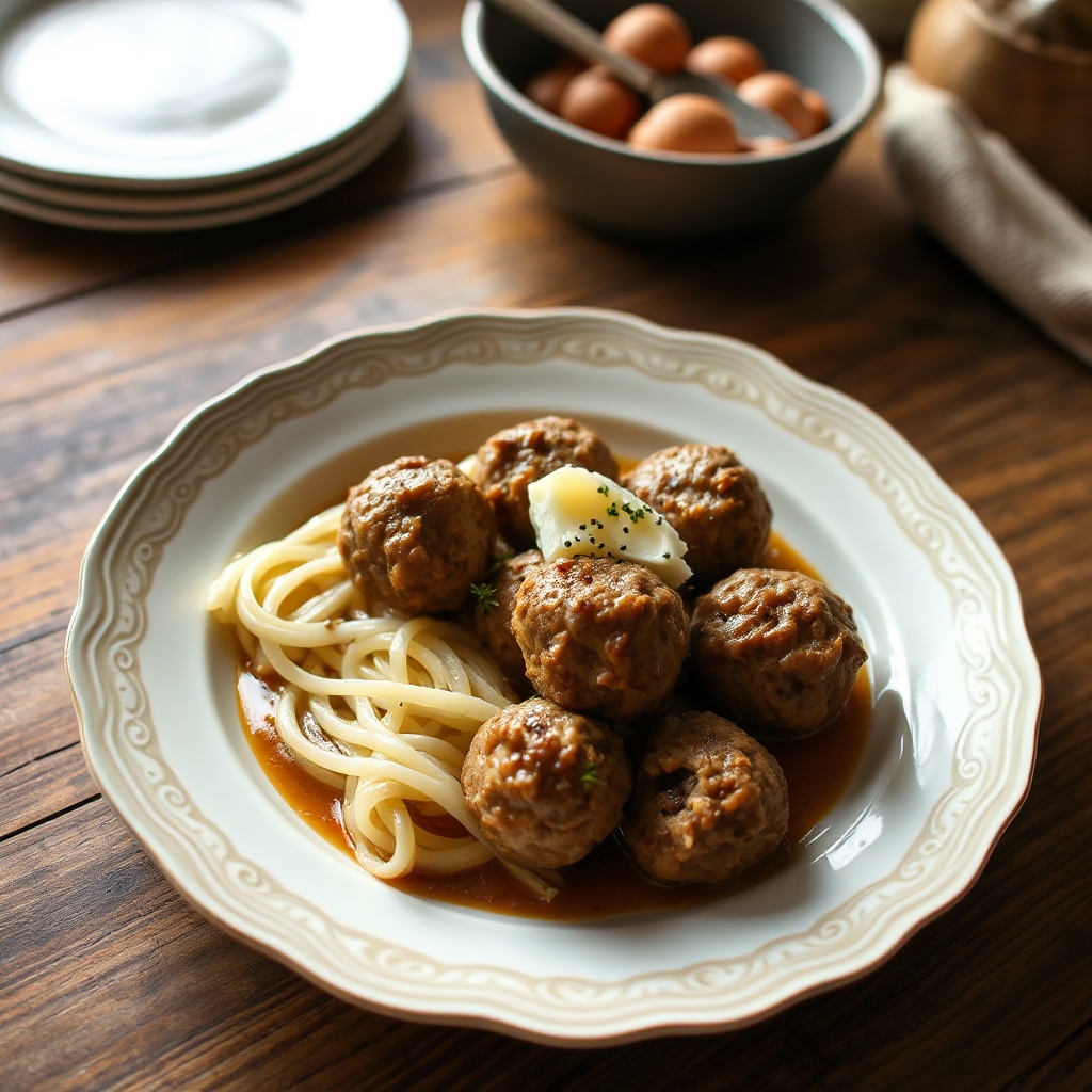 Polpette Salate in Stile Danese