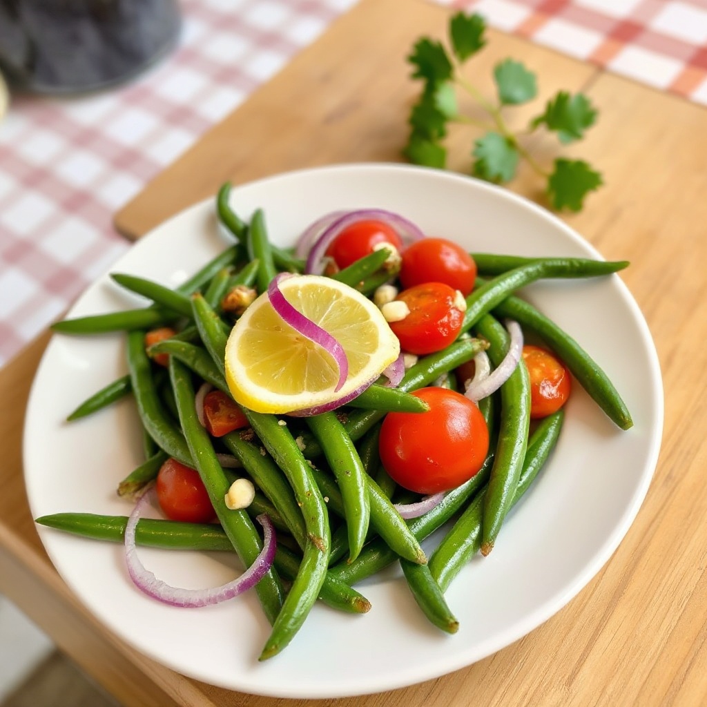Mediterraner Grüner Bohnen Genuss