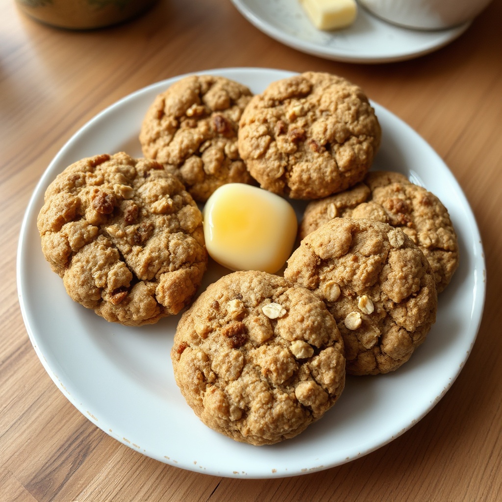 Crispy Oatmeal Delight Cookies