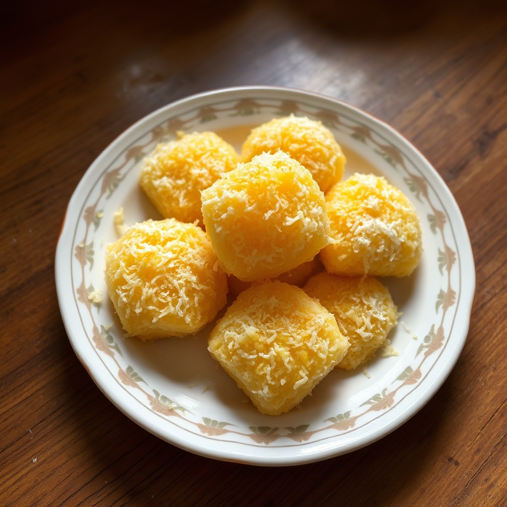Golden Coconut Drops