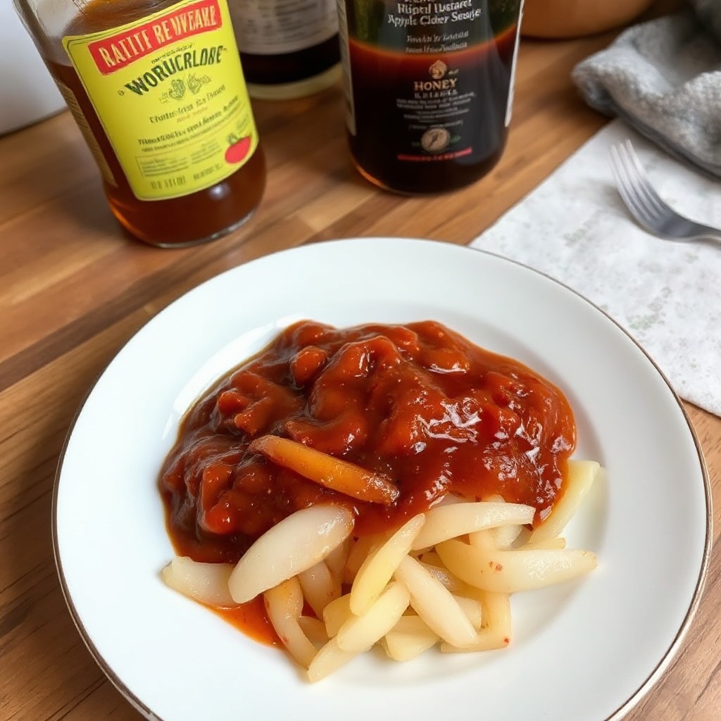 Würzige hausgemachte Barbecue-Sauce