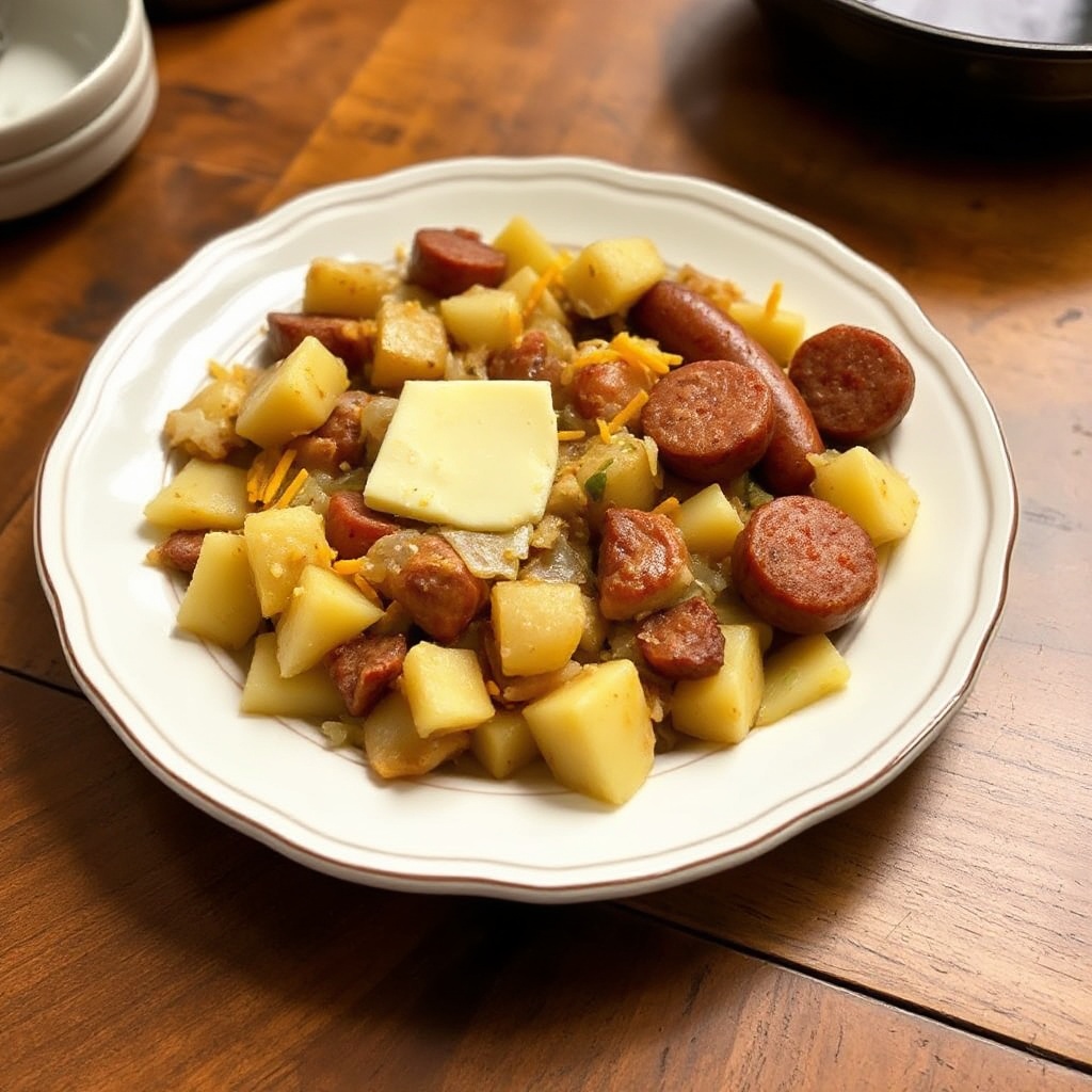 Padella di Salsiccia e Patate