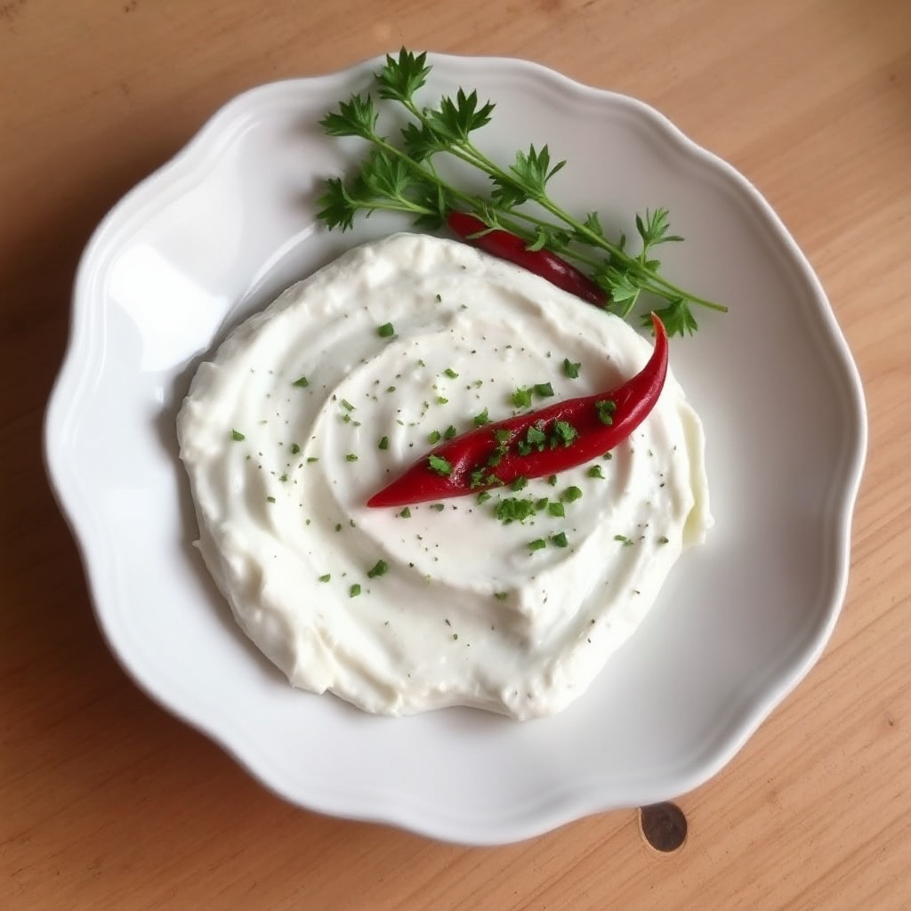 Salsa Cremosa alle Erbe e Aglio